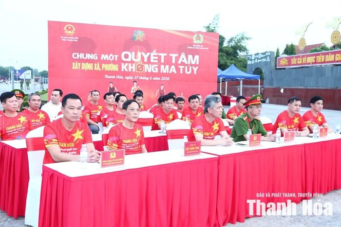 Các đại biểu tham dự tại điểm cầu Thanh Hóa.