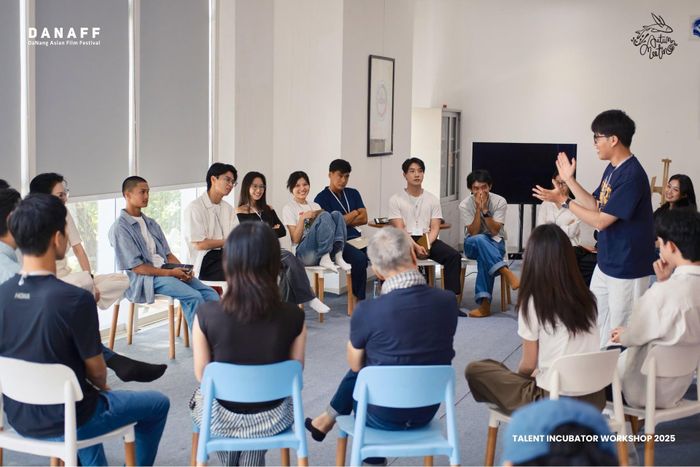 Chương trình “Ươm mầm tài năng” tạo cơ hội để diễn viên, đạo diễn trẻ học hỏi, thử nghiệm và làm giàu trải nghiệm sáng tạo. Ảnh: BTC DANAFF