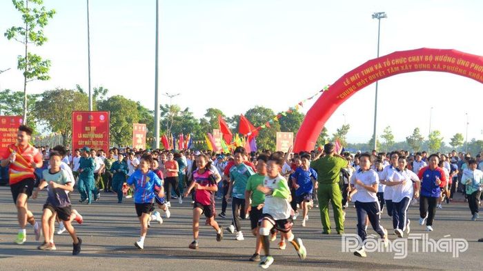 Chạy bộ hưởng ứng Tháng hành động phòng, chống ma túy năm 2026.