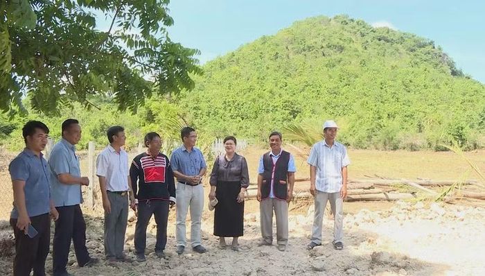  Chính quyền địa phương đã quy hoạch khu vực xung quanh núi Chư Mố trở thành điểm du lịch trọng tâm của xã. Ảnh: Minh Trung 