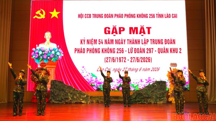 Văn nghệ chào mừng buổi gặp mặt.
