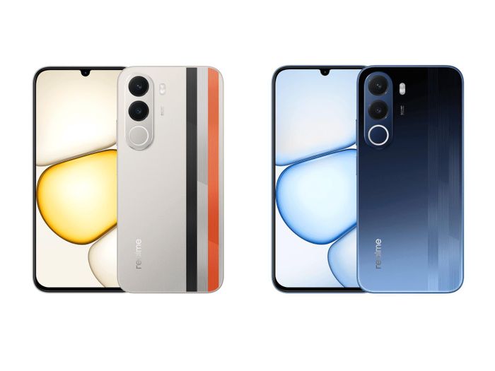 Các tùy chọn màu sắc của Realme P4x 4G.