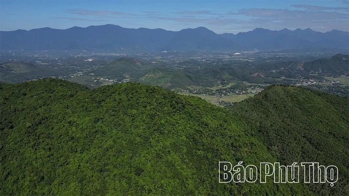 Đỉnh núi Sáng cao khoảng 640m so với mực nước biển. Từ trên cao nhìn xuống, những cánh rừng xanh nối tiếp nhau tạo nên khung cảnh hùng vĩ, mang đậm vẻ đẹp “sơn kỳ thủy tú”.