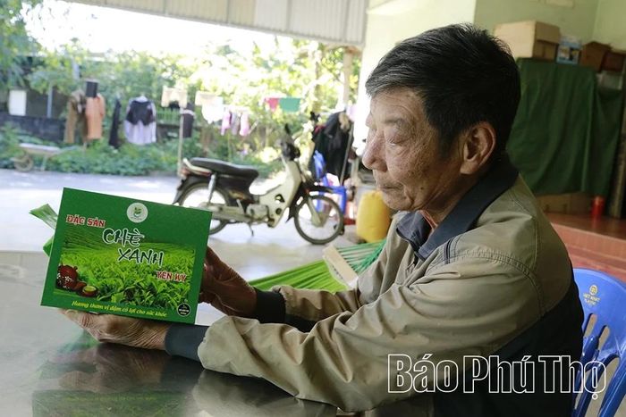 Sản phẩm Đặc sản chè xanh Yên Kỳ của HTX Nông nghiệp sản xuất và chế biến chè xanh Yên Kỳ đã được chứng nhận OCOP 3 sao.