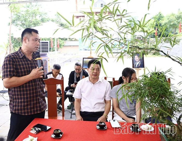 Các doanh nghiệp phát biểu tại chương trình.
