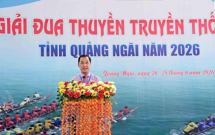 Ông Nguyễn Liên Phương, Phó Giám đốc Sở VH, TT&amp;DL phát biểu khai mạc. Ảnh Nguyễn Đăng Lâm