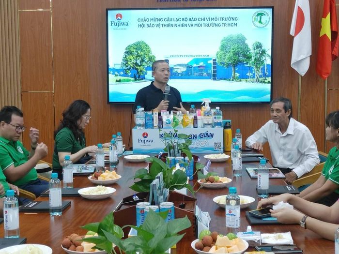 Ông Trần Binh Chủng, Phó Tổng Giám đốc Công ty TNHH Fujiwa Việt Nam cho biết các sản phẩm của công ty đã xuất khẩu sang nhiều nước trên thế giới.
