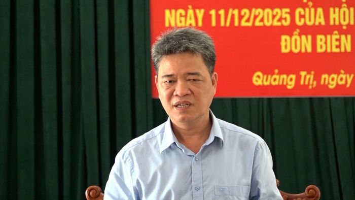 Trưởng Ban pháp chế HĐND tỉnh Quảng Trị Nguyễn Văn Khởi ghi nhận những kết quả lực lượng Biên phòng tỉnh Quảng Trị đạt được thời gian qua