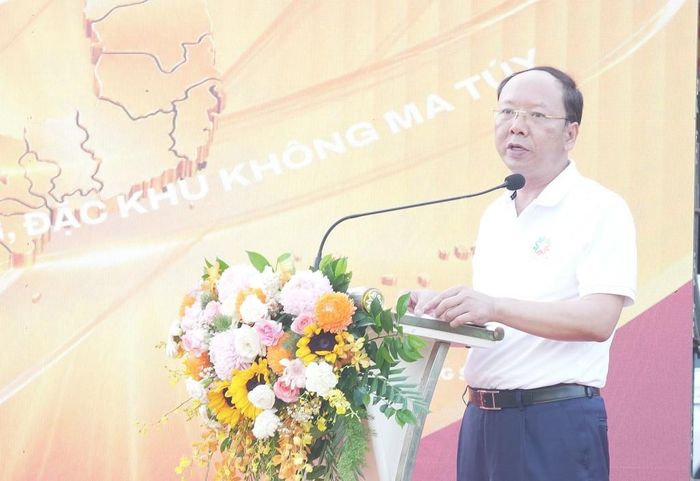 Phó Chủ tịch Thường trực UBND tỉnh Bùi Thanh An phát biểu