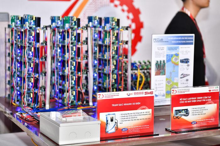 Các sản phẩm tại triển lãm