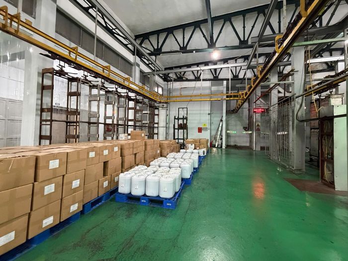 Trung tâm chiếu xạ có thể xử lý 30 tấn sản phẩm mỗi ngày, như gạo, trái cây, thực phẩm, dược liệu,...