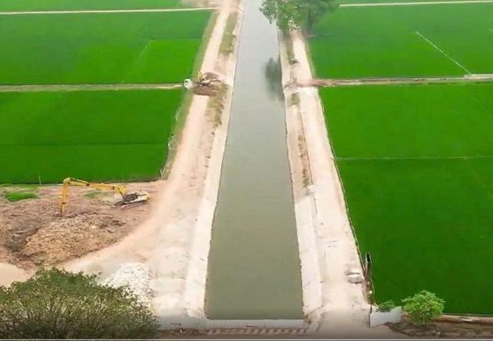 Song song với phát triển giao thông, công tác xây dựng, nâng cấp hệ thống thủy lợi cũng được quan tâm triển khai đầu tư