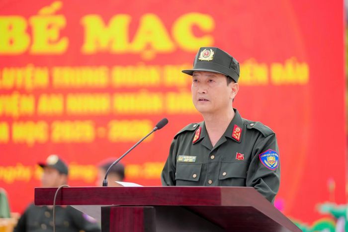  TS. Đại tá Nguyễn Hữu Anh, Thường trực Ban Chỉ đạo đơn vị DBCĐ, Trưởng phòng Quản lý học viên, Học viện ANND cho hay, tham gia huấn luyện là vinh dự và trách nhiệm của các em học viên. 