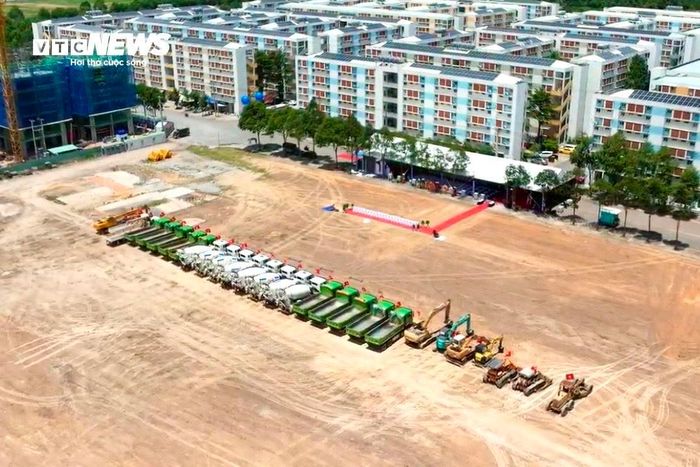 Cận cảnh khu đất sắp "mọc lên" những căn nhà giá rẻ.