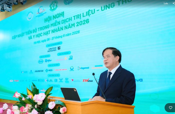 PGS.TS Đào Xuân Cơ - Giám đốc Bệnh viện Bạch Mai phát biểu.