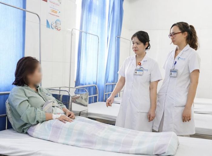 Bệnh nhân hồi phục sức khỏe tốt sau phẫu thuật.