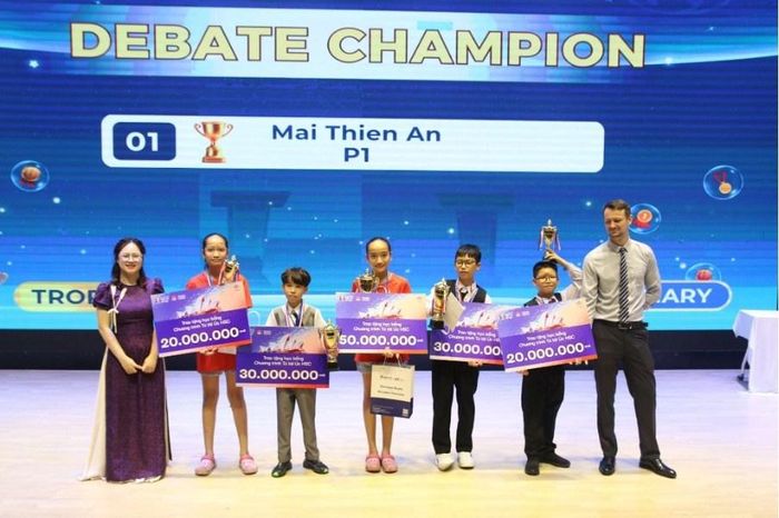 Top 5 vô địch Bảng Primary (Tiểu học) hạng mục Cá nhân