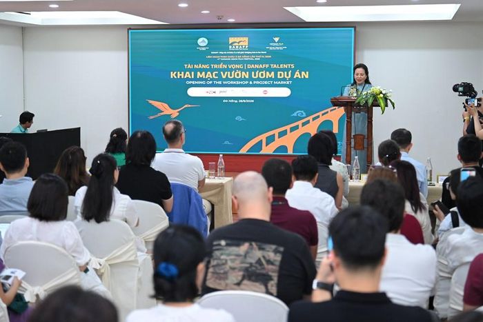 Quang cảnh lễ khai mạc "Vườn ươm dự án DANAFF Talents"