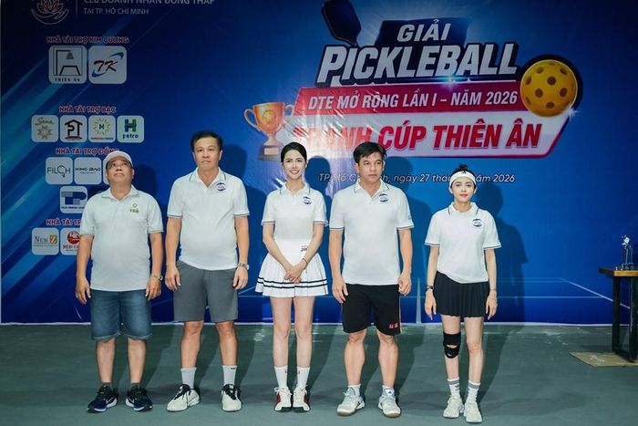Nàng hậu kỳ vọng duy trì giải pickleball thường niên để gây quỹ xây nhà tình thương, góp phần hỗ trợ các gia đình khó khăn