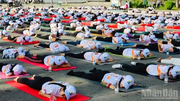 Ngày càng có nhiều người dân ở Đồng Nai luyện tập Yoga.