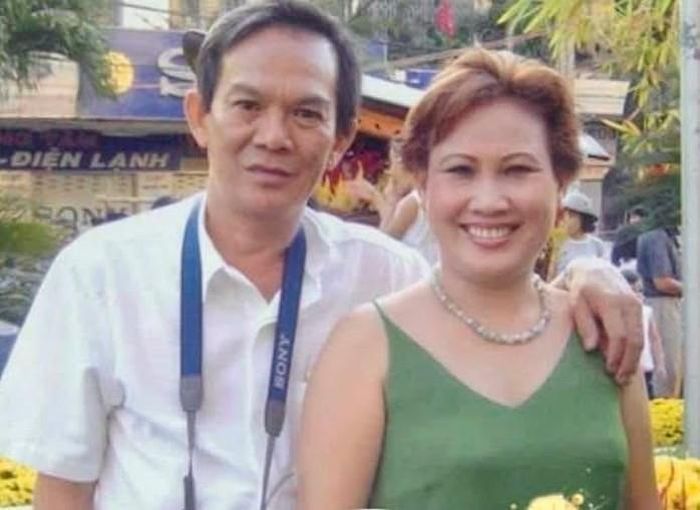 Đạo diễn Minh Nguyệt và chồng (ông Nguyễn Thế Vinh)
