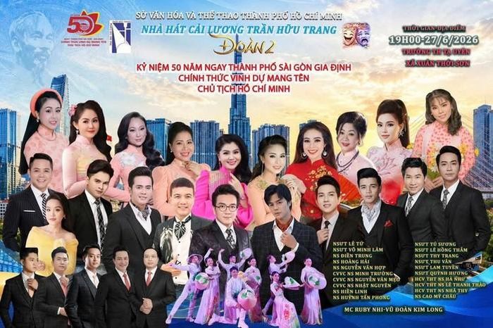 Nhà hát Trần Hữu Trang được chào đón trong đợt biểu diễn miễn phí phục vụ khán giả ngoại thành