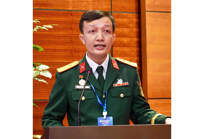 Trung tá Võ Thành Nhân. 