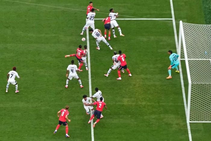 Panama (áo trắng) toàn thua cả 3 trận tại World Cup 2026.