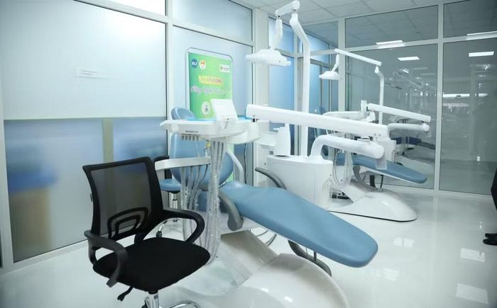 Một số trang thiết bị y tế tại Phòng khám Đa khoa Tân Phúc M’Drắk.