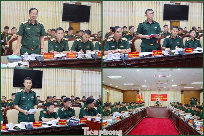 Cùng tham dự hội nghị có lãnh đạo Bộ Tổng tham mưu, Tổng cục Chính trị; chỉ huy một số cơ quan thuộc Bộ Quốc phòng và Bộ Tư lệnh Quân khu 1.