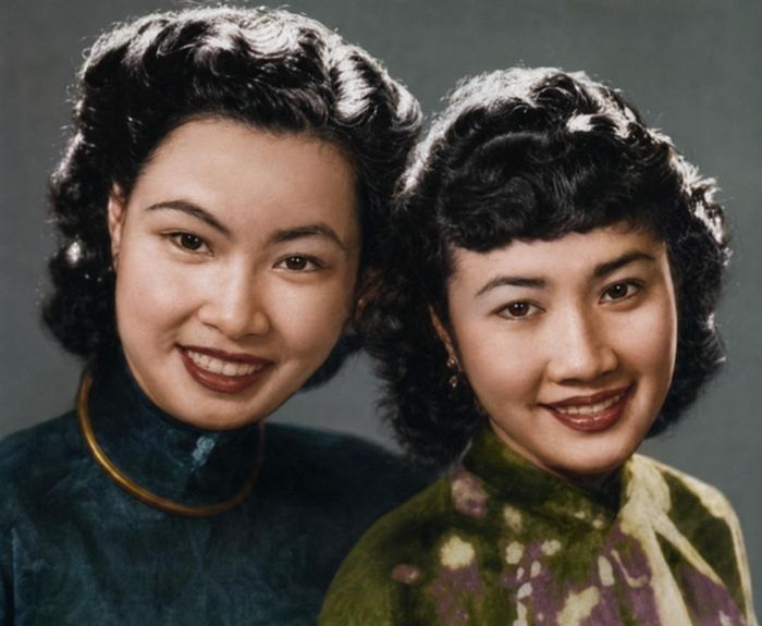 Nghệ sĩ Kim Chung và Kim Xuân.