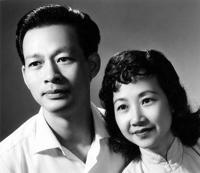 Kim Xuân và Tiêu Lang năm 1954.