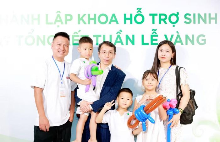 Nhiều em bé hiện diện hôm nay chính là những “trái ngọt” từ Chương trình. (Ảnh: PV/Vietnam+)