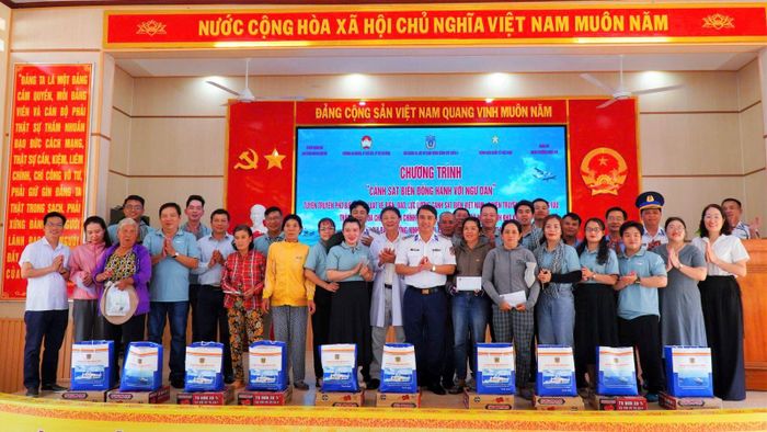 Đồng hành với ngư dân, lan tỏa hình ảnh, phẩm chất bộ đội cụ Hồ - Người chiến sĩ Cảnh sát biển.