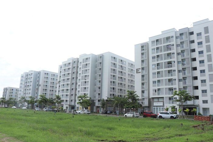 Nhà ở xã hội Nam Long 2 đã được đưa vào khai thác bổ sung nguồn cung lớn cho người thu nhập thấp và các nhóm đối tượng chính sách trên địa bàn thành phố Cần Thơ. Ảnh: Thu Hiền/TTXVN