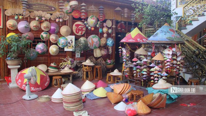 Một góc trải nghiệm tại xưởng của nghệ nhân Thu Hương.