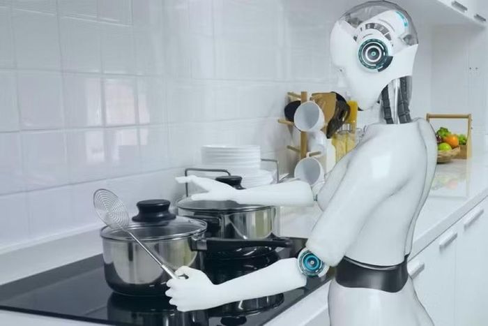 Robot đầu bếp. Ảnh: Dangdai.