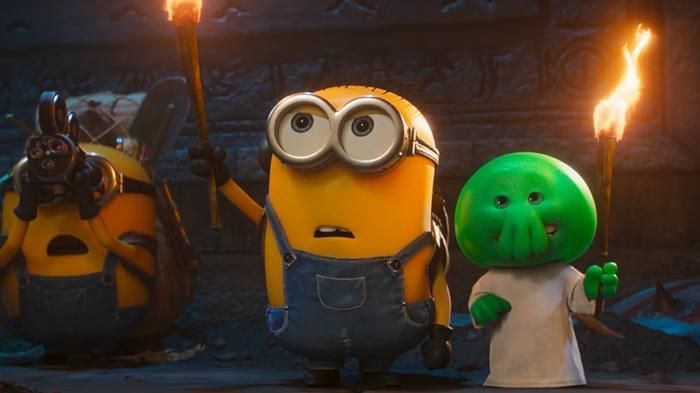 Minions &amp; Quái Vật nhanh chóng vươn lên nhóm phim dẫn đầu doanh thu, cho thấy sức hút bền bỉ của thương hiệu hoạt hình đình đám.