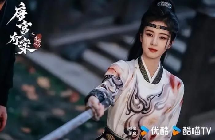 Bạch Lộc trong vai Lý Bội Nghi (Đường Cung Kỳ Án: Thanh Vụ Phong Minh) – Nữ thị vệ tài sắc vẹn toàn, liên tiếp phá giải những vụ án bí ẩn trong hoàng cung Đại Đường. Ảnh: Youku