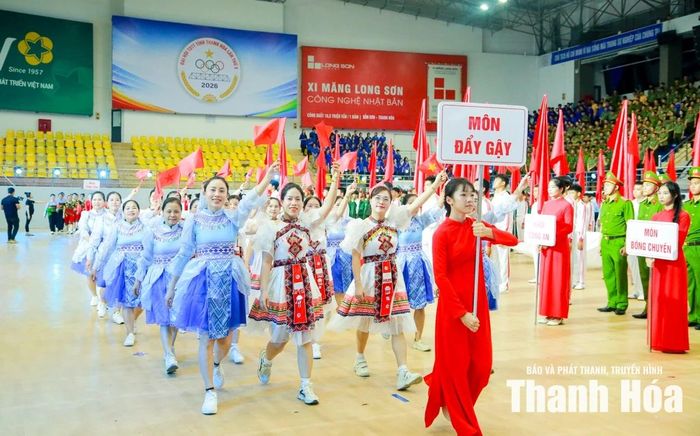 Mỗi khối diễu hành mang một màu sắc riêng, phù hợp với từng môn thể thao, ở từng vùng miền. Qua đó phản ánh sức lan tỏa mạnh mẽ của TDTT trên mảnh đất xứ Thanh giàu truyền thống văn hóa, thể thao.