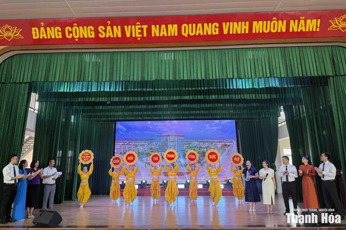 Phần thi của Cụm Thi đua số 1