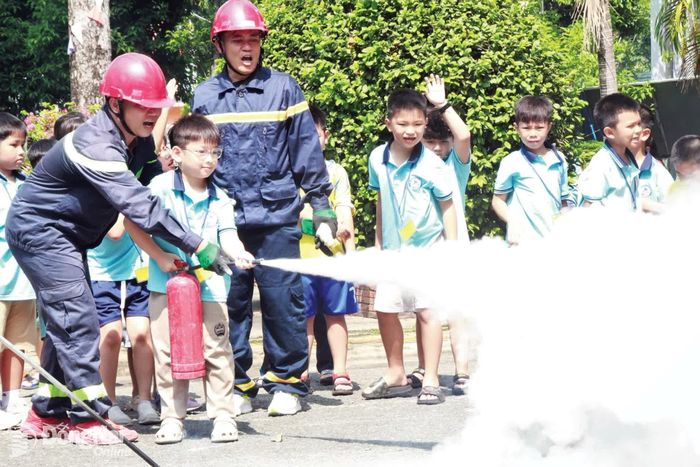 Một ngày làm lính cứu hỏa.
