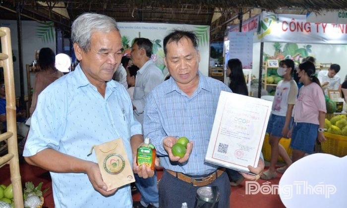 Sản phẩm của Hợp tác xã Dịch vụ nông nghiệp Mỹ Long ngày càng vươn xa.