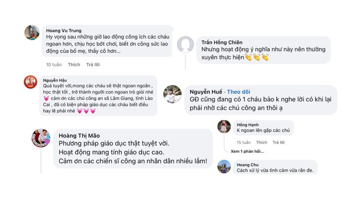Phương pháp giáo dục mềm của lực lượng công an các xã, phường trên địa bàn tỉnh nhận được sự ủng hộ đông đảo của các nhà trường, phụ huynh học sinh.