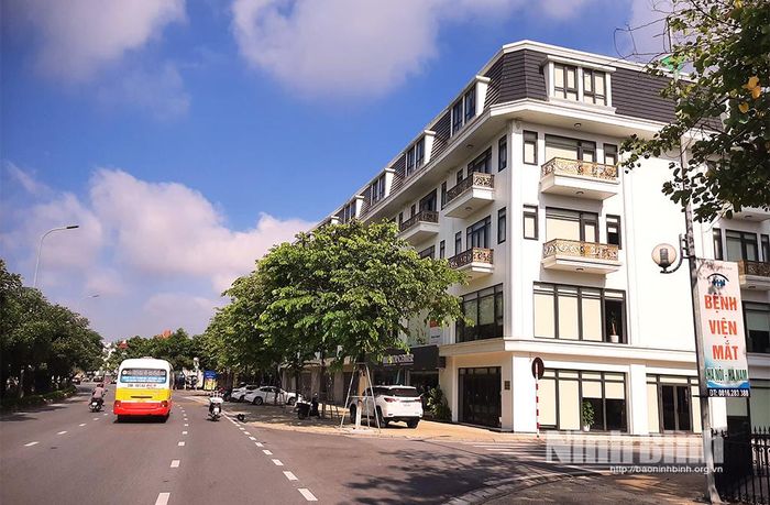 Một góc khu đô thị ở phường Phủ Lý.