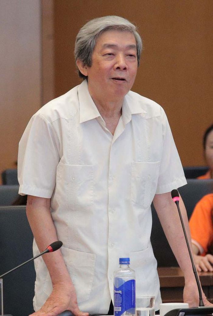 Nguyên Phó Chủ tịch Thường trực Hội Nhà báo Việt Nam, Đại biểu Quốc hội khóa XII, XIII, nhà báo Hà Minh Huệ. Ảnh: Hồ Long