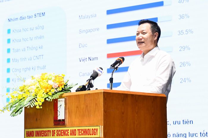 GS.TS Nguyễn Tiến Thảo, Vụ trưởng Vụ Giáo dục Đại học (Bộ GD-ĐT). Ảnh: Văn Mạnh