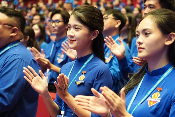 Các đại biểu tham dự Đại hội đại biểu toàn quốc Đoàn TNCS Hồ Chí Minh lần thứ XIII, nhiệm kỳ 2026 - 2031. Ảnh: Phạm Thắng