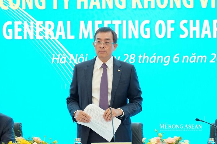 Chủ tịch HĐQT Vietnam Airlines Đặng Ngọc Hòa. Ảnh: Thảo Ngân - Mekong ASEAN.