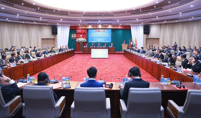 Hội nghị triển khai Cao điểm tuyên truyền, phối hợp tấn công trấn áp tội phạm ma túy giữa 4 nước.